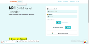 Ocean SMM Smart Panel Script With Blue Theme