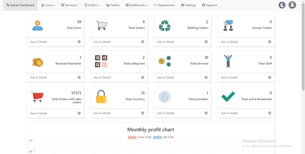 Perfect Panel Script With 10+ Payment Gateway - Image 2