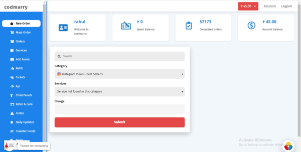 Simplify Blue Perfect Panel Official Script - Image 2